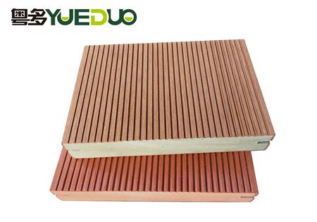 140x25A Outdoor solid wpc co-extrusion decking floor